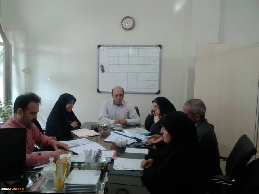 کمیته انتصابات مدیریت امور پردیس های استان تهران با حضور مدیر محترم استان جناب آقای دکتر بلاغی 2