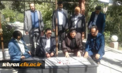 بازدید سرزده دکتر حسین خنیفر رییس دانشگاه شریف فرهنگیان  از پردیس شهید مفتح شهرری 2