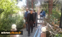 بازدید سرزده دکتر حسین خنیفر رییس دانشگاه شریف فرهنگیان  از پردیس شهید مفتح شهرری 4