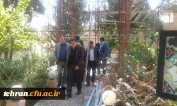 بازدید سرزده دکتر حسین خنیفر رییس دانشگاه شریف فرهنگیان  از پردیس شهید مفتح شهرری 5