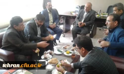 بازدید سرزده دکتر حسین خنیفر رییس دانشگاه شریف فرهنگیان  از پردیس شهید مفتح شهرری 6