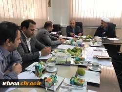 جلسه مسئولان حراست پردیس ها و مراکز استان تهران با حضور دکتر بلاغی سرپرست مدیریت. 2