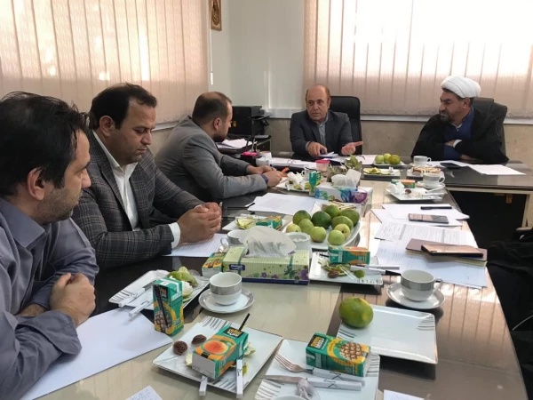 جلسه مسئولان حراست پردیس ها و مراکز استان تهران با حضور دکتر بلاغی سرپرست مدیریت. 2