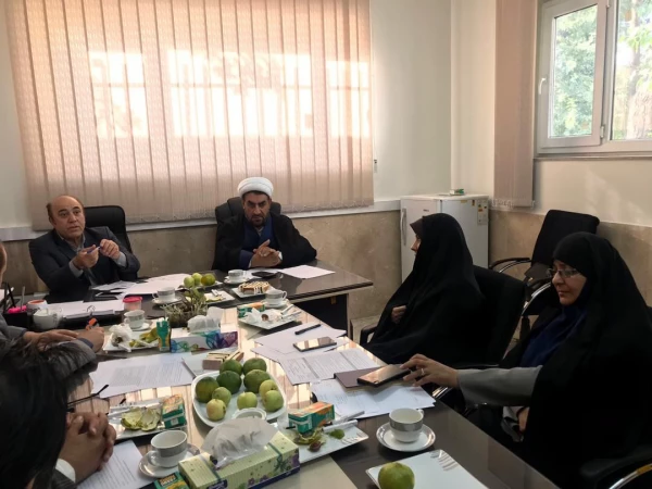 جلسه مسئولان حراست پردیس ها و مراکز استان تهران با حضور دکتر بلاغی سرپرست مدیریت. 4