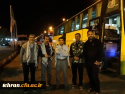 شروع پیاده روی اربعین دانشجو معلمان پسر استان تهران 4