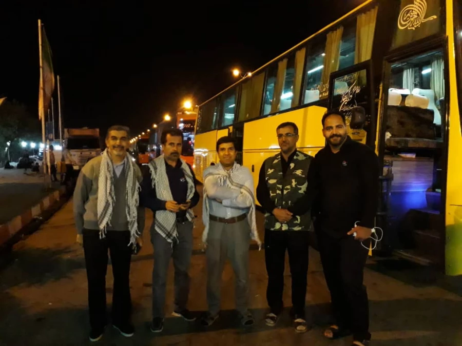 شروع پیاده روی اربعین دانشجو معلمان پسر استان تهران 4