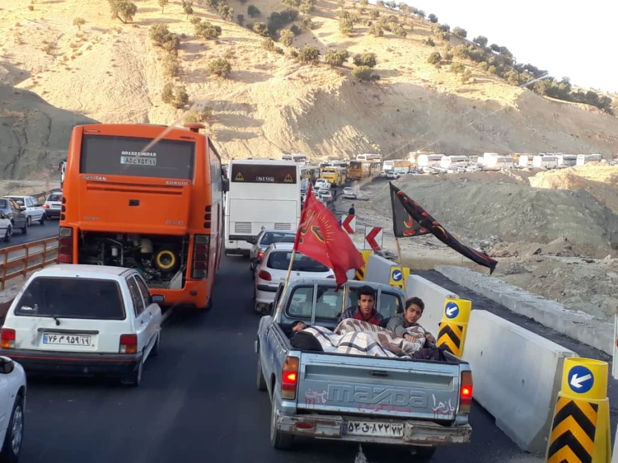 شروع پیاده روی اربعین دانشجو معلمان پسر استان تهران 5