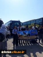 شروع پیاده روی اربعین دانشجو معلمان پسر استان تهران 6