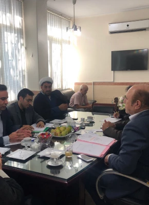 جلسه  خیرین نمایندگان بنیاد علوی با حضور  دکتر بلاغی 6