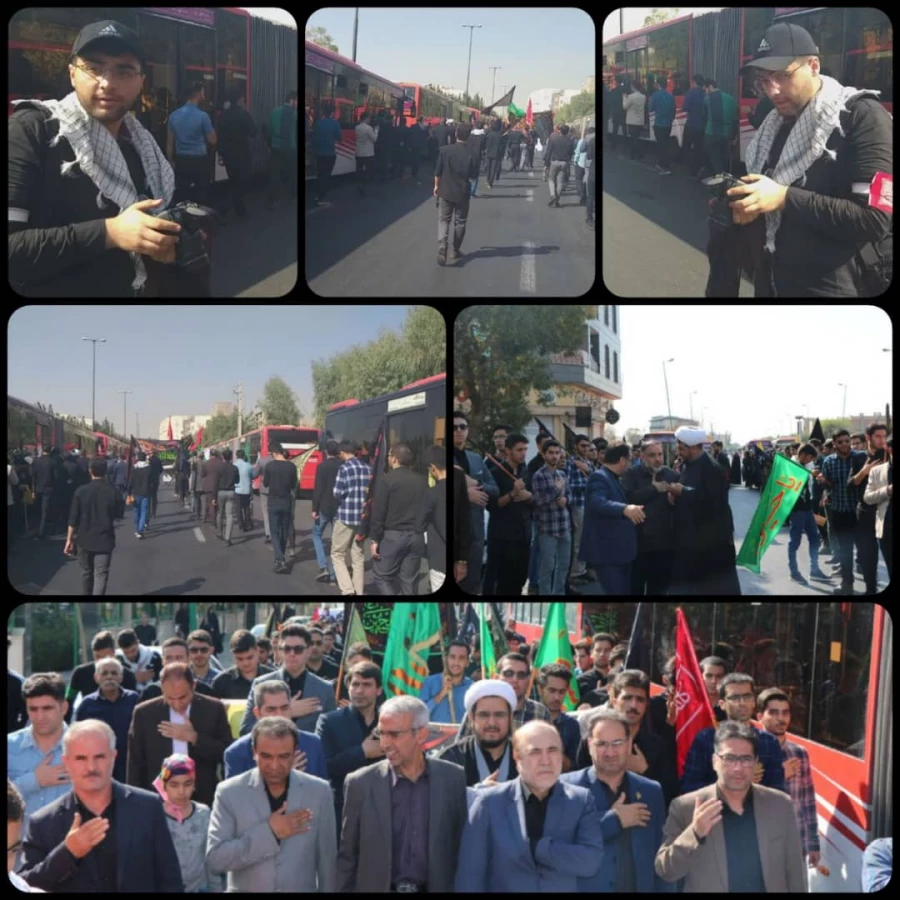 آیین پیاده روی اربعین حسینی پردیس ها و مراکز استان تهران 2