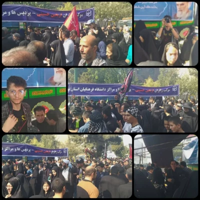 آیین پیاده روی اربعین حسینی پردیس ها و مراکز استان تهران 3