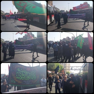 آیین پیاده روی اربعین حسینی پردیس ها و مراکز استان تهران 6