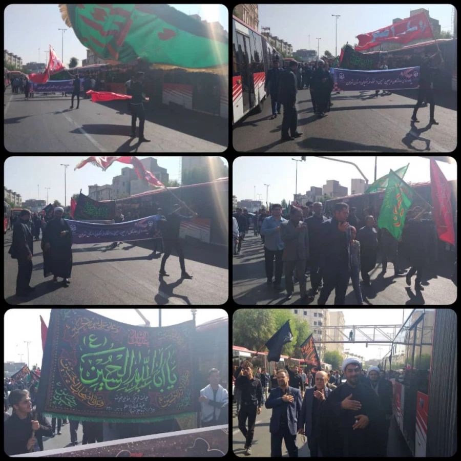 آیین پیاده روی اربعین حسینی پردیس ها و مراکز استان تهران 6