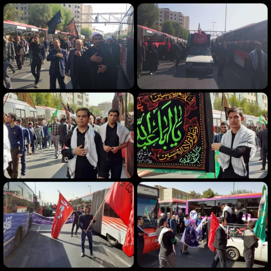 آیین پیاده روی اربعین حسینی پردیس ها و مراکز استان تهران 11