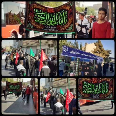 آیین پیاده روی اربعین حسینی پردیس ها و مراکز استان تهران 13