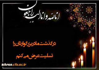 متن تسلیت دکتر حسین خنیفر

متن تسلیت دکتر حسین خنیفر 