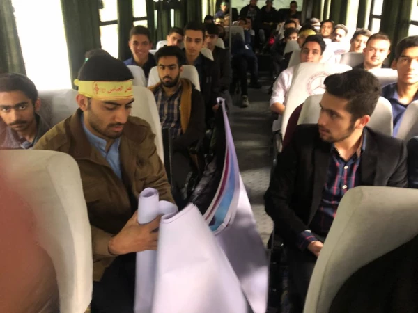 حضور گسترده دانشجویان، مسئولان، استادان و کارکنان پردیس ها، مراکز و مدیریت استان تهران در راهپیمایی 13 آبان 12