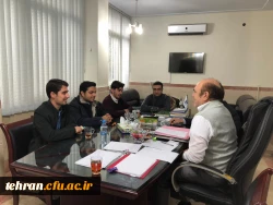 ملاقات دکتر بلاغی مدیر امور پردیس های استان تهران با نمایندگان بسیج دانشجویی و شورای صنفی پردیس شهید مفتح 4