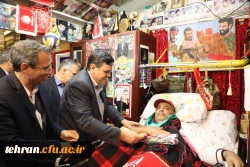 دیدار رییس دانشگاه فرهنگیان از جانبازان آسایشگاه ثارالله تهران 9