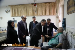 دیدار رییس دانشگاه فرهنگیان از جانبازان آسایشگاه ثارالله تهران 10