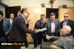 دیدار رییس دانشگاه فرهنگیان از جانبازان آسایشگاه ثارالله تهران 11