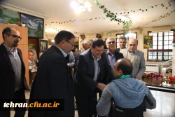 دیدار رییس دانشگاه فرهنگیان از جانبازان آسایشگاه ثارالله تهران 12