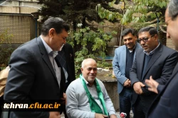 دیدار رییس دانشگاه فرهنگیان از جانبازان آسایشگاه ثارالله تهران 14