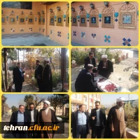 شورای فرهنگی پردیس شهید مفتح شهر ری با حضور مسئولان اداره فعالیت های امور قرآنی و تربیت دینی و اخلاقی از سازمان مرکزی 4