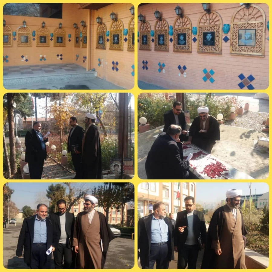 شورای فرهنگی پردیس شهید مفتح شهر ری با حضور مسئولان اداره فعالیت های امور قرآنی و تربیت دینی و اخلاقی از سازمان مرکزی 4