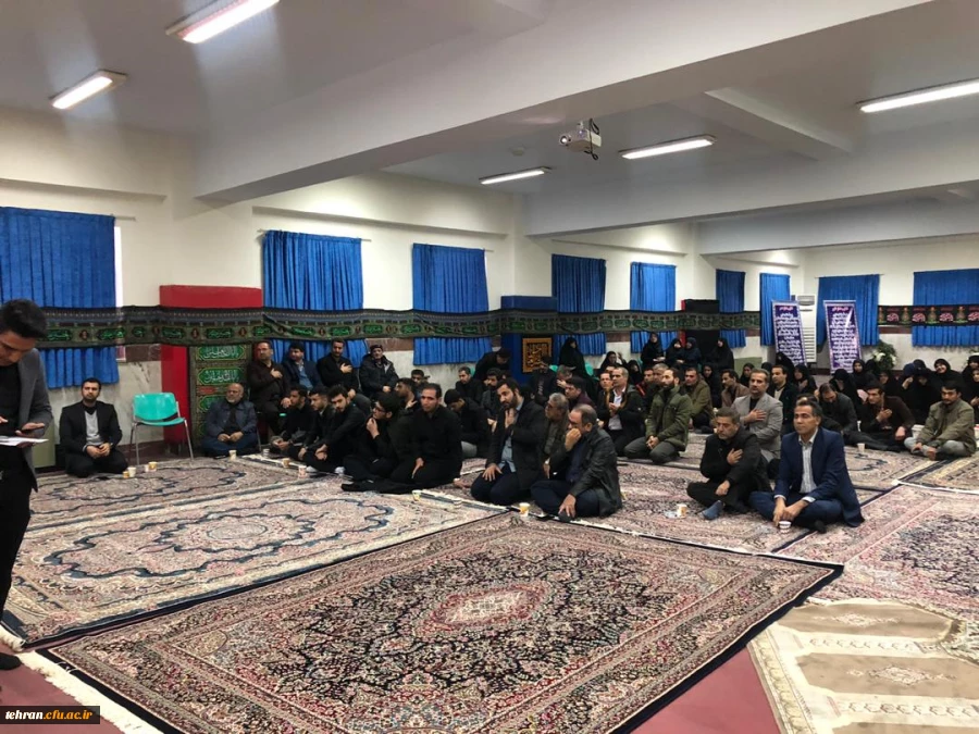 مراسم بزرگداشت و سوگواری شهادت سردار حاج قاسم سلیمانی در پردیس نسیبه 2