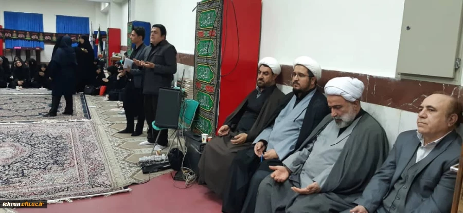 مراسم بزرگداشت و سوگواری شهادت سردار حاج قاسم سلیمانی در پردیس نسیبه 3