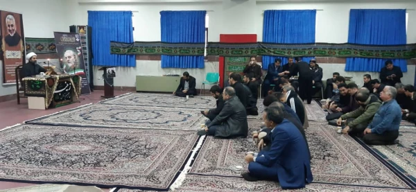 مراسم بزرگداشت و سوگواری شهادت سردار حاج قاسم سلیمانی در پردیس نسیبه 4