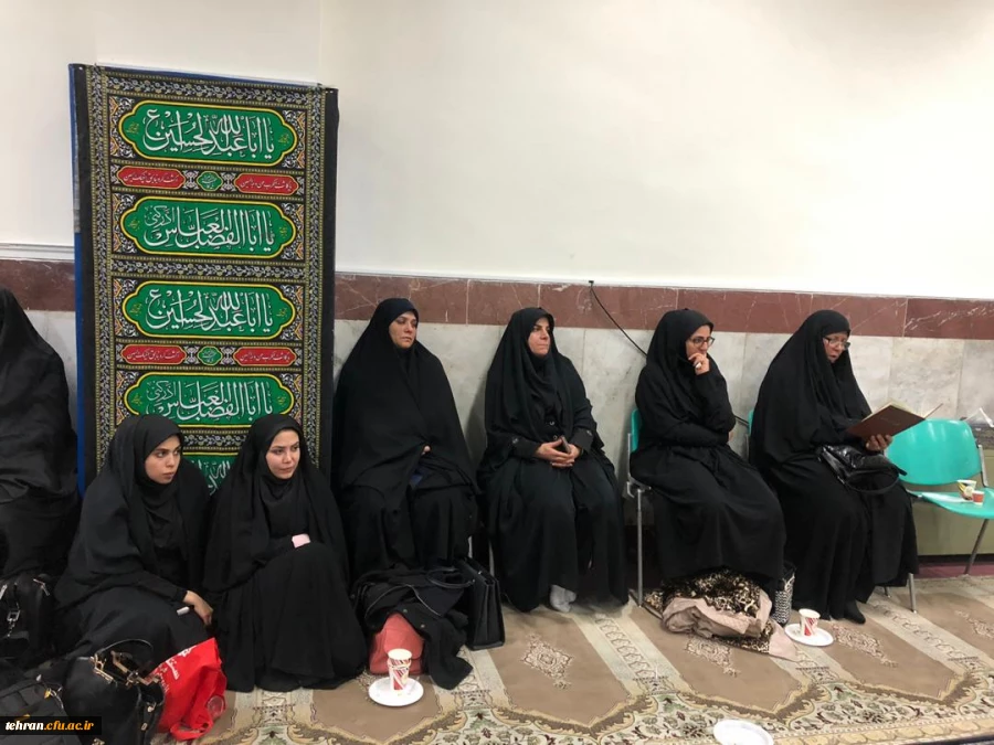 مراسم بزرگداشت و سوگواری شهادت سردار حاج قاسم سلیمانی در پردیس نسیبه 7