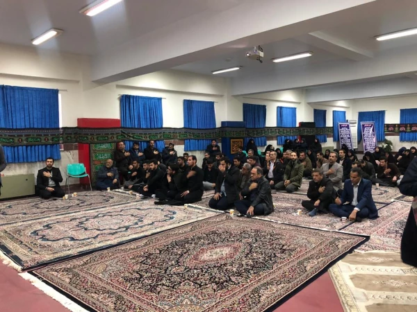 مراسم بزرگداشت و سوگواری شهادت سردار حاج قاسم سلیمانی در پردیس نسیبه 8