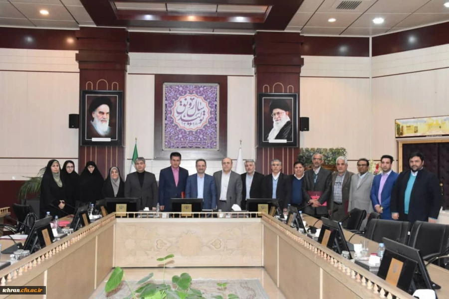 جلسه هیات امنای دانشگاه فرهنگیان استان تهران 2