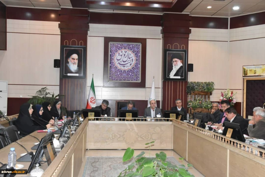 جلسه هیات امنای دانشگاه فرهنگیان استان تهران 8