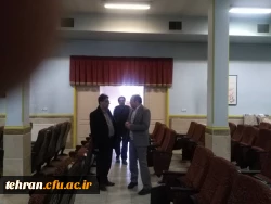 بازدید سرزده دکتر بلاغی از برگزاری امتحانات پردیس شهید مفتح 2