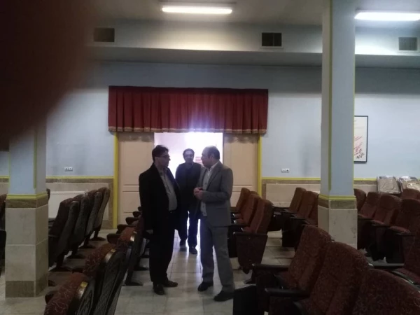 بازدید سرزده دکتر بلاغی از برگزاری امتحانات پردیس شهید مفتح 2