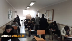 بازدید سرزده دکتر بلاغی از برگزاری امتحانات پردیس شهید مفتح 6