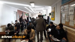 بازدید سرزده دکتر بلاغی از برگزاری امتحانات پردیس شهید مفتح 7