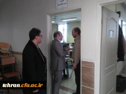 بازدید سرزده دکتر بلاغی از برگزاری امتحانات پردیس شهید مفتح 8