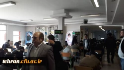 بازدید سرزده دکتر بلاغی از برگزاری امتحانات پردیس شهید مفتح 9