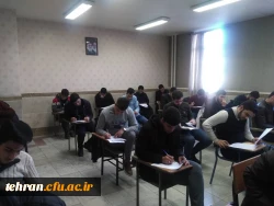 بازدید سرزده دکتر بلاغی از برگزاری امتحانات پردیس شهید مفتح 10