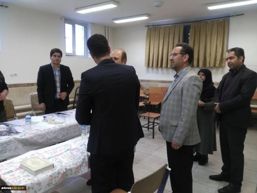 بازدید دکتر بلاغی از جلسات مصاحبه ماده 28 3