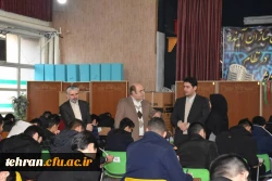 بازدید معاون آموزشی دانشگاه فرهنگیان از امتحانات پایان ترم دانشجومعلمان استان تهران 2