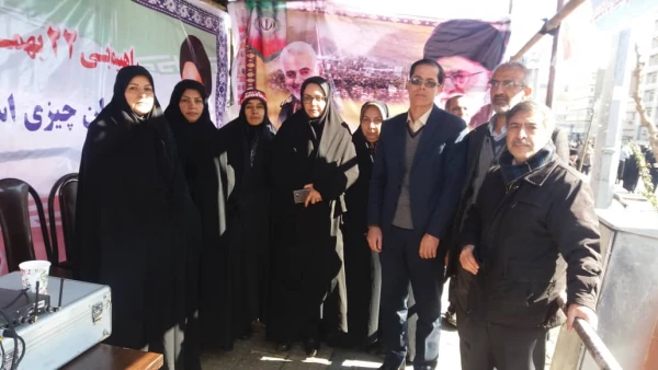 راهپیمایی و غرفه استکباری 22 بهمن 1398 مدیران، کارکنان و دانشجویان دانشگاه فرهنگیان تهران 2