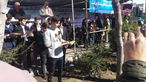 راهپیمایی و غرفه استکباری 22 بهمن 1398 مدیران، کارکنان و دانشجویان دانشگاه فرهنگیان تهران 9