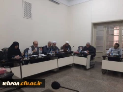 شصت و یکمین جلسه شورای مدیریت استان  با حضور دکتربلاغی مدیر امور پردیس های استان تهران؛حجت الاسلام نامدار نماینده محترم نهاد رهبری؛حجت الاسلام اردلان رئیس حراست 2