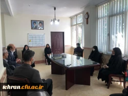 جلسه کیفیت بخشی به آموزش مجازی دانشگاه فرهنگیان استان تهران 2