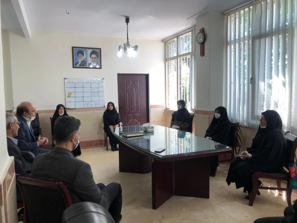 جلسه کیفیت بخشی به آموزش مجازی دانشگاه فرهنگیان استان تهران 2